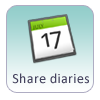 Shared diary tools