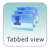 Tabbed view for ease of use
