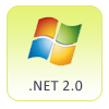 Utilises .net 2.0