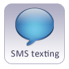 Send SMS texts to candidates and receive email replies
